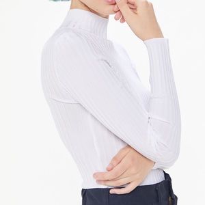 UO Bre Ribbed Turtleneck Sweater